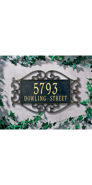 Address Plaques